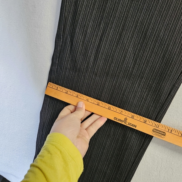 Lane Bryant Black Pinstripe‎ Pants Plus Size 28 Regular - Picture 2 of 8